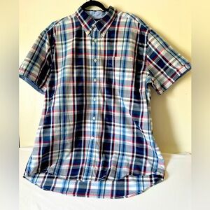 Men’s 4th of July Tommy Hilfiger shirt extra large XL light cotton shirt sleeve